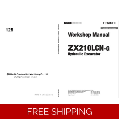 HITACHI ZX200-5G, ZX210-5G WORKSHOP MANUAL AND DIAGRAMS HITACHI ZX200-5G, ZX210-5G WORKSHOP MANUAL AND DIAGRAMS
